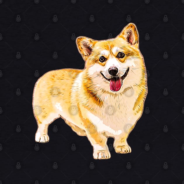 Corgi Cute Dog Welsh Pembroke by ElegantCat